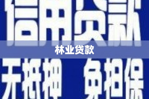 二连浩特林业贷款