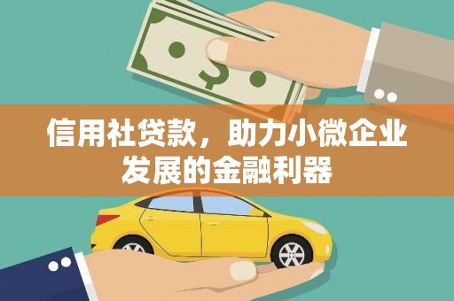 二连浩特信用社贷款，助力小微企业发展的金融利器