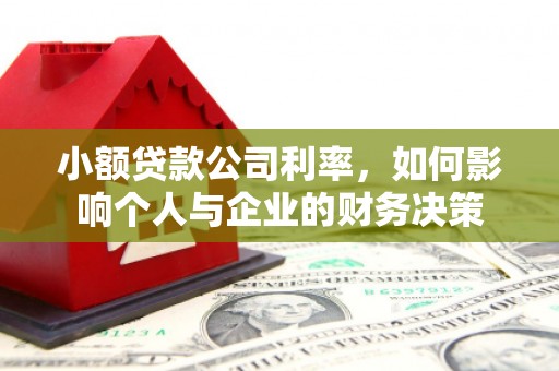 二连浩特小额贷款公司利率，如何影响个人与企业的财务决策