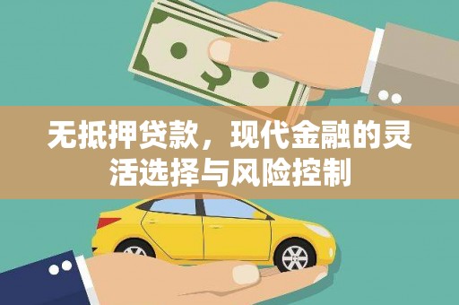 二连浩特无抵押贷款，现代金融的灵活选择与风险控制
