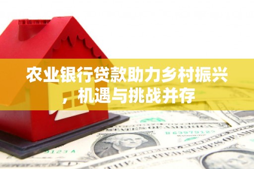 二连浩特农业银行贷款助力乡村振兴，机遇与挑战并存