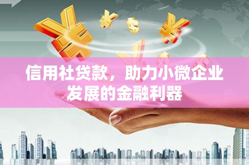 二连浩特信用社贷款，助力小微企业发展的金融利器
