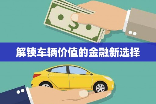二连浩特解锁车辆价值的金融新选择
